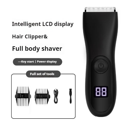 Digital Display Waterproof Electric Trimmer